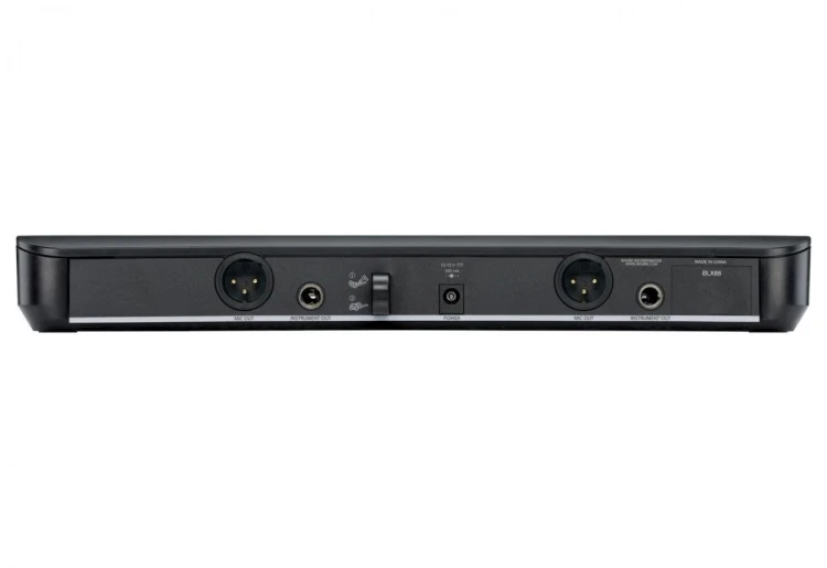 Shure BLX288E/SM58-H8E - System bezprzewodowy z odbiornikiem i mikrofonami