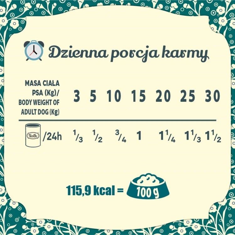 FOLK Mazurska pyszna sarnina mokra karma dla psów 800g