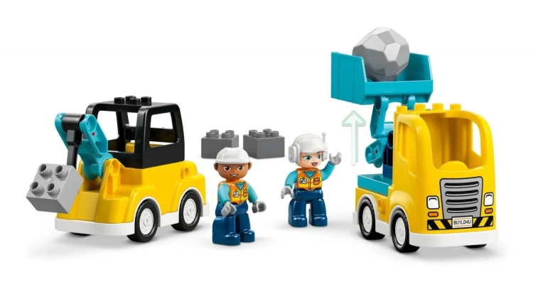 LEGO DUPLO TOWN 3w1 10475 Pojazdy budowlane