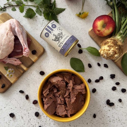 Ollo Umami Kaczka i Indyk 850g