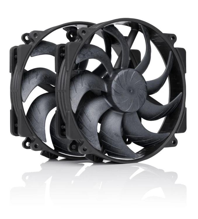 Wentylator NOCTUA 140mm NF-A14x25r G2 PWM Sx2 PP chromax black