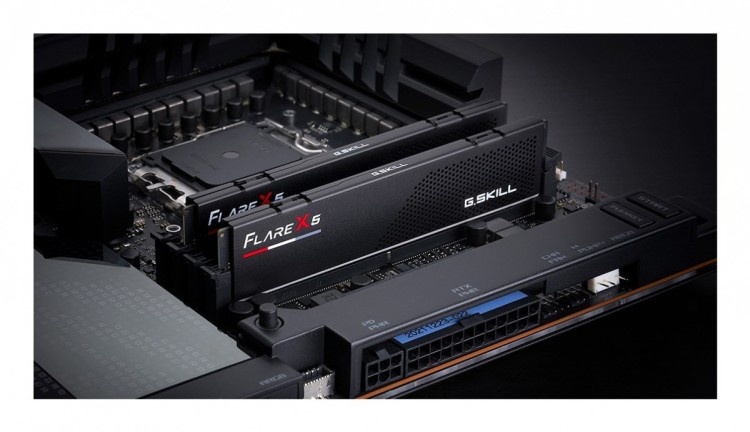 G.SKILL FLARE X5 AMD DDR5 2X8GB 6000MHZ CL30 EXPO BLACK F5-6000J3038F8GH2-FX5