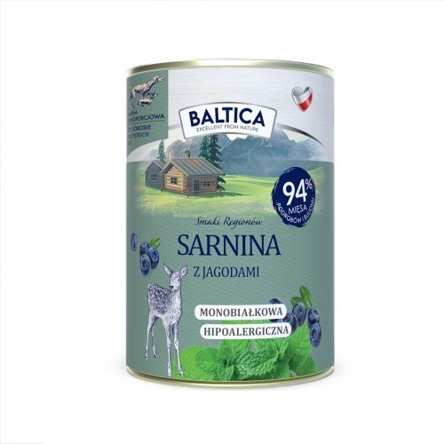 BALTICA SMAKI REGIONÓW Sarnina z jeżyną  400g