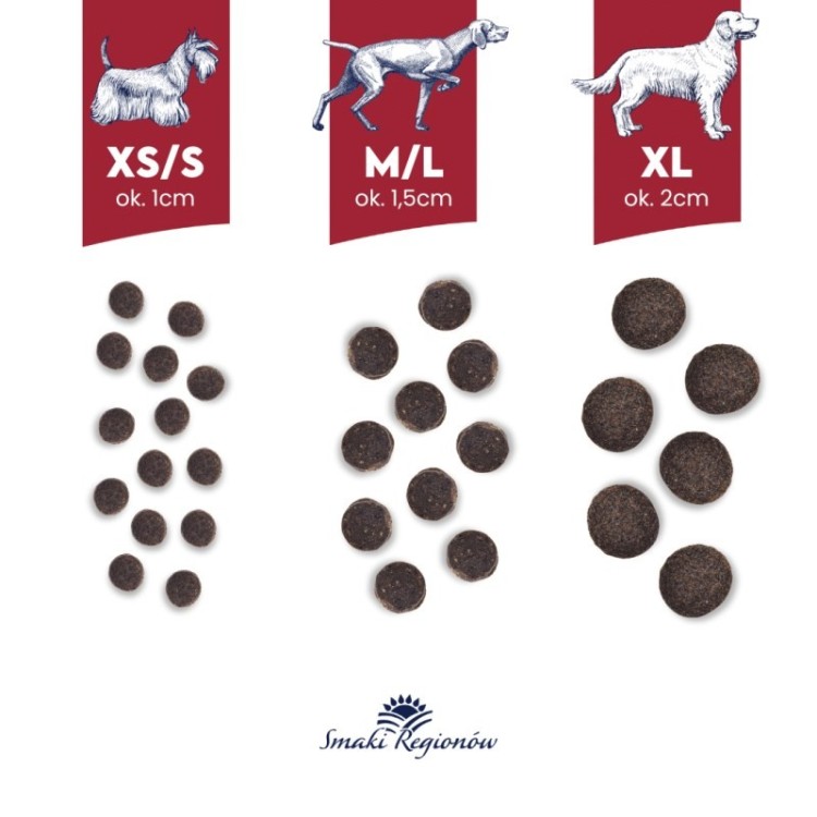 BALTICA SMAKI REGIONÓW Wołowina z warzywami M / L  12kg