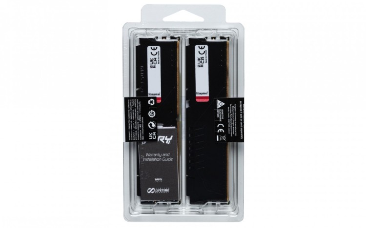KINGSTON DDR5 64GB 6000MT/s CL30 DIMM (Kit of 2) FURY Beast Black EXPO