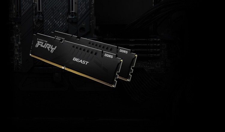 KINGSTON DDR5 64GB 6000MT/s CL30 DIMM (Kit of 2) FURY Beast Black EXPO