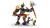 LEGO NINJAGO 71854 Cole’s Mission Mech and Dragon Zane