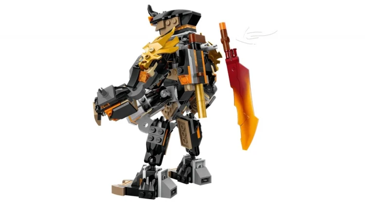 LEGO NINJAGO 71854 Cole’s Mission Mech and Dragon Zane