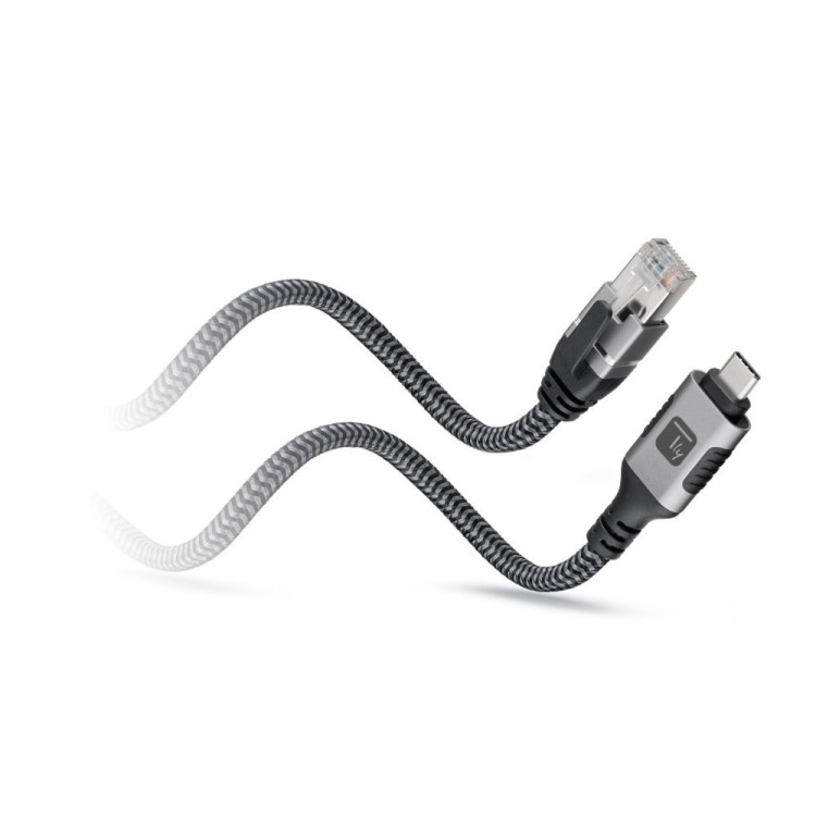 TECHLY ADAPTER/KABEL SIECIOWY USB-C NA GIGABIT ETHERNET RJ45 1M