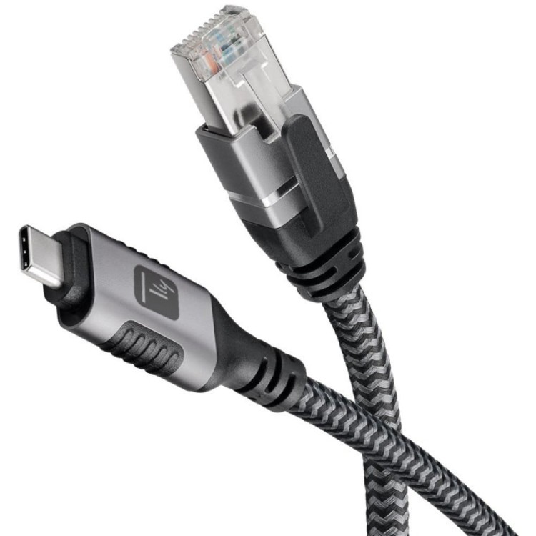 TECHLY ADAPTER/KABEL SIECIOWY USB-C NA GIGABIT ETHERNET RJ45 3M