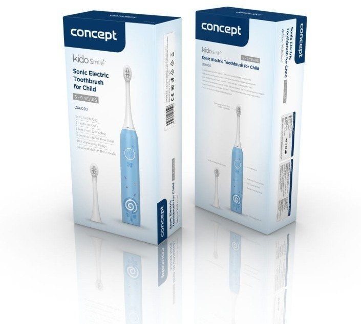 Szczoteczka soniczna niebieska ZK6020 CONCEPT