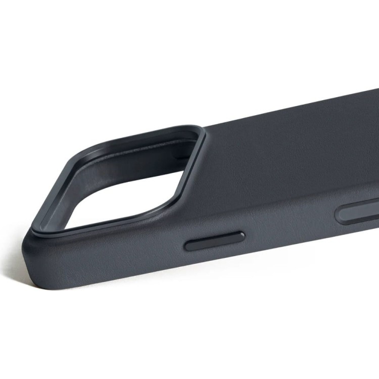 Etui skórzane do iPhone 17 Pro basalt Mujjo