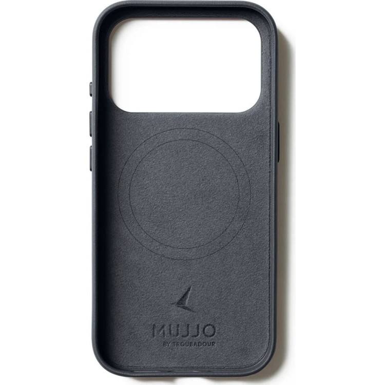 Etui skórzane do iPhone 17 Pro basalt Mujjo