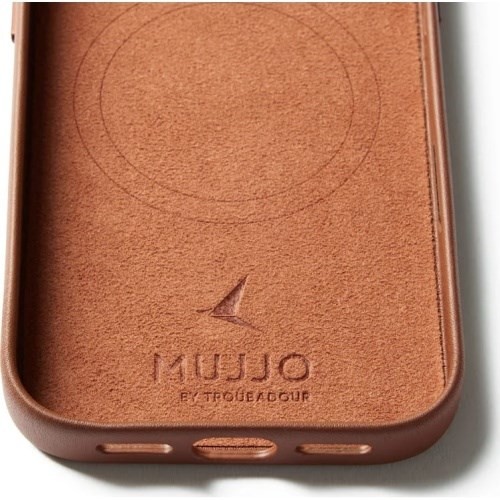Etui skórzane do iPhone 17 Pro Tan Mujjo