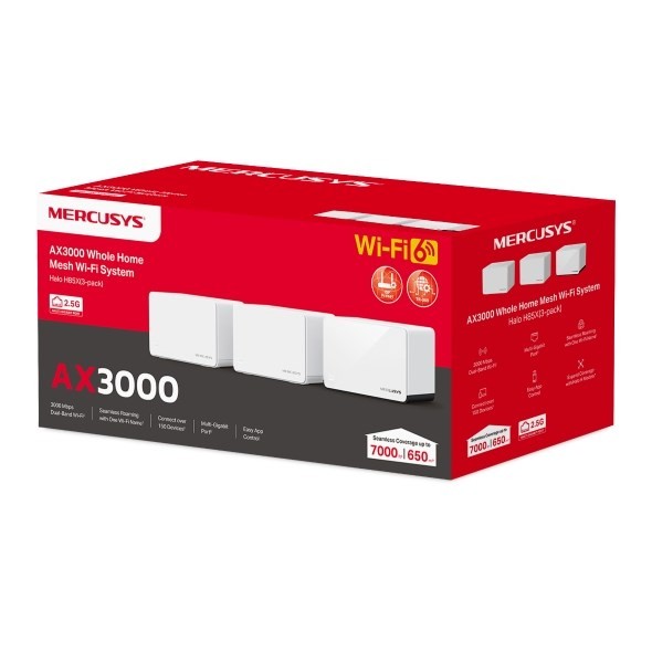 System mesh Mercusys HaloH85X(3-pack)