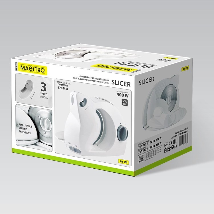 Krajalnica 150W MR-590 MAESTRO
