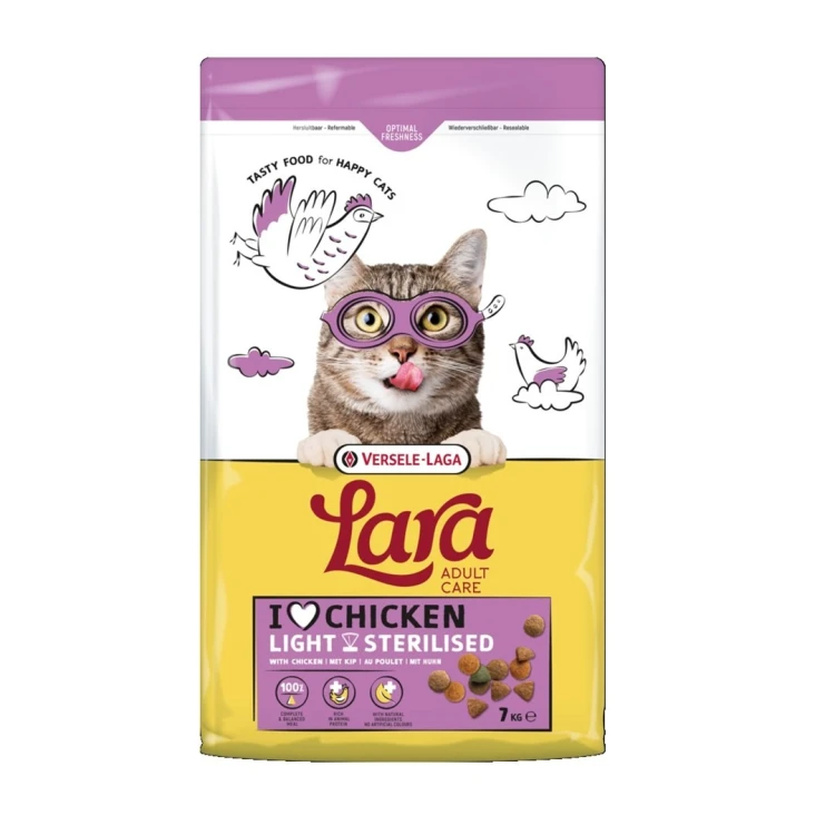 VL-Lara Adult Light Sterilized sterylizowanych karma dla kotów 7kg