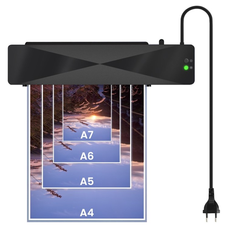 SAVIO LAMINATOR A4 CZARNY LR-01/B