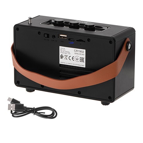 Radio CAMRY CR 1902b  FM z Bluetooth - USB-c