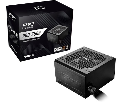 Zasilacz ASRock PRO-650B 650W 80 PLUS Bronze