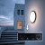 MACLEAN LAMPA LED Z CZUJNIKIEM RUCHU, CZUJNIK PIR, KOLOR CZARNY, 10W, IP65, 1000LM, BARWA NEUTRALNA MCE525 B