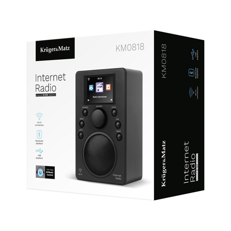 KRUGER & MATZ RADIO INTERNETOWE KM0818.1