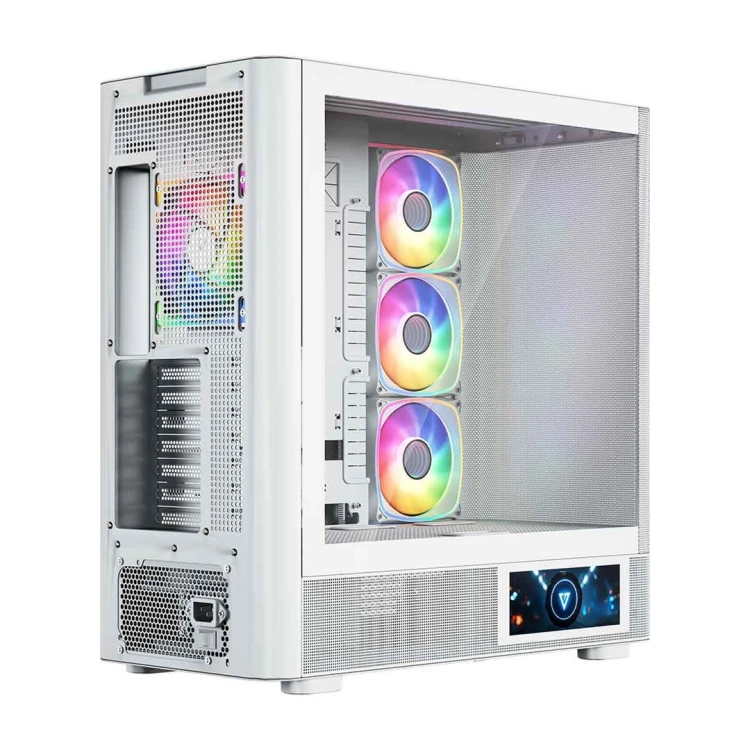 MODECOM OBUDOWA VOLCANO AQ 400 ARGB MIDI BIAŁA