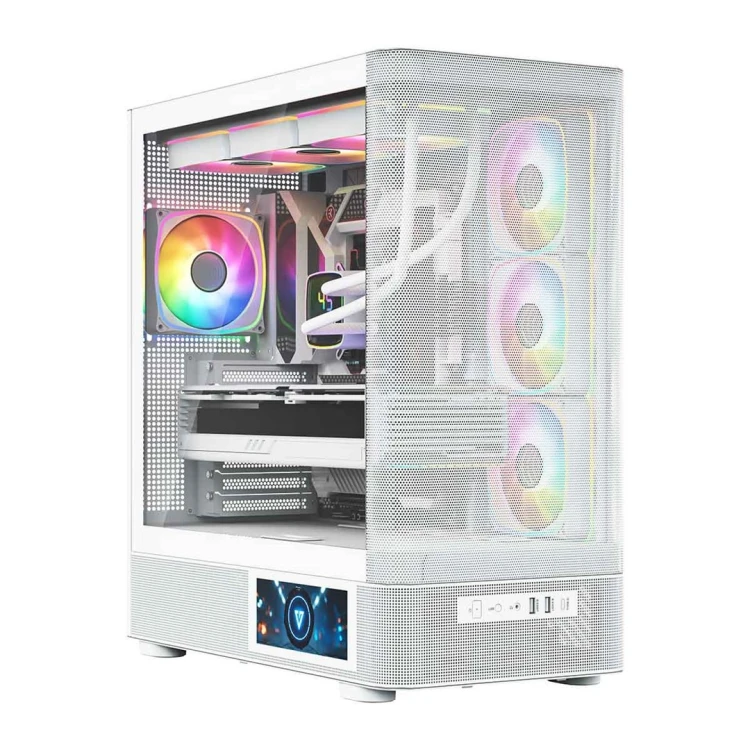 MODECOM OBUDOWA VOLCANO AQ 400 ARGB MIDI BIAŁA