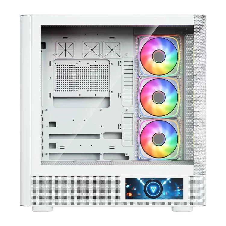 MODECOM OBUDOWA VOLCANO AQ 400 ARGB MIDI BIAŁA