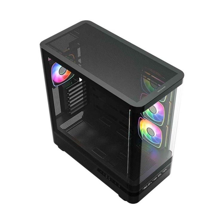 MODECOM OBUDOWA VOLCANO AQ 200 ARGB MIDI CZARNA