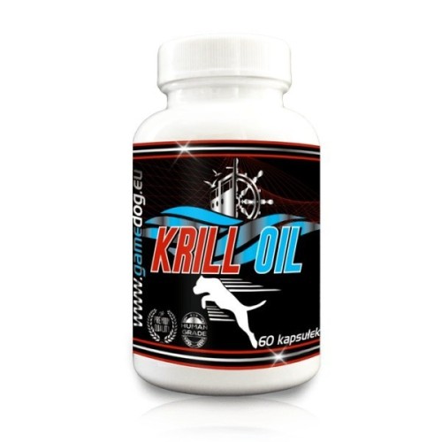 Game Dog Krill Oil Kwasy Omega-3 Suplement dla psów 60 kapsułek