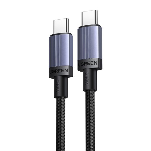 Kabel UGREEN L532 USB-C-USB-C 1m 240W (szary)