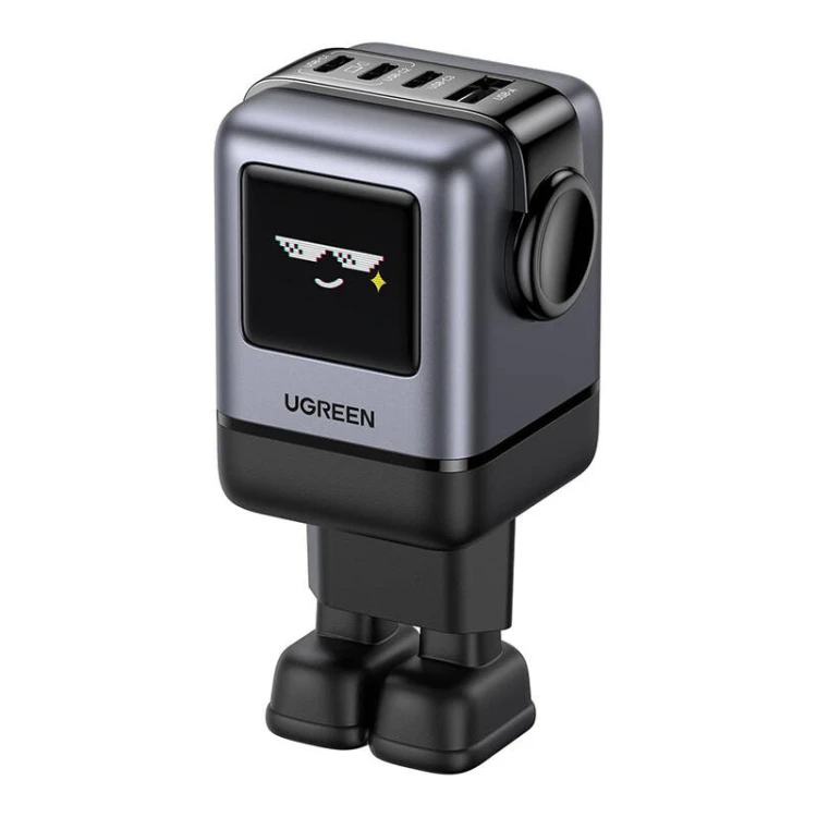 Ładowarka sieciowa UGREEN Nexode RG 100W 3xUSB-C+USB-A (czarna)