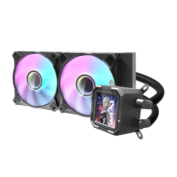 Chłodzenie wodne CPU DARKFLASH DV240S 120mm (czarne)