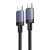 Kabel UGREEN L528 USB-C-USB-C 0.5m 100W (szary)