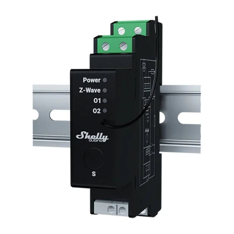 Sterownik rolet DIN Z-Wave SHELLY Qubino Wave Pro Shutter