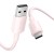 Kabel VENTION CTQPH USB-A-USB-C 2m 3A (różowy)