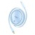 Kabel BASEUS Free2Pull USB-C-Lightning 1m 20W (niebieski)