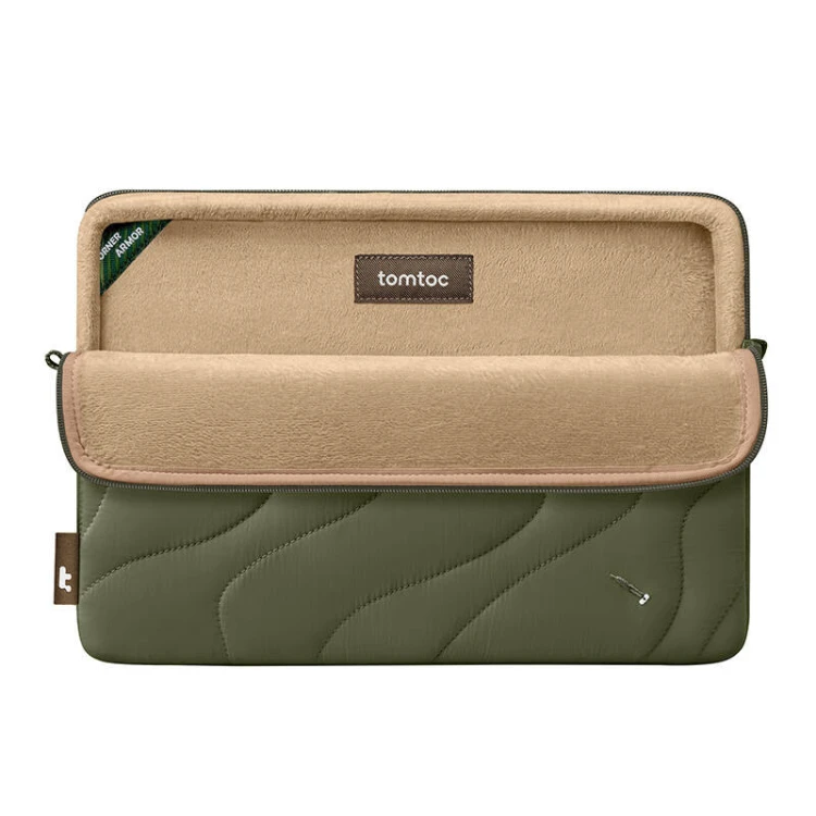 Etui TOMTOC Terra-A27 14" (zielone)