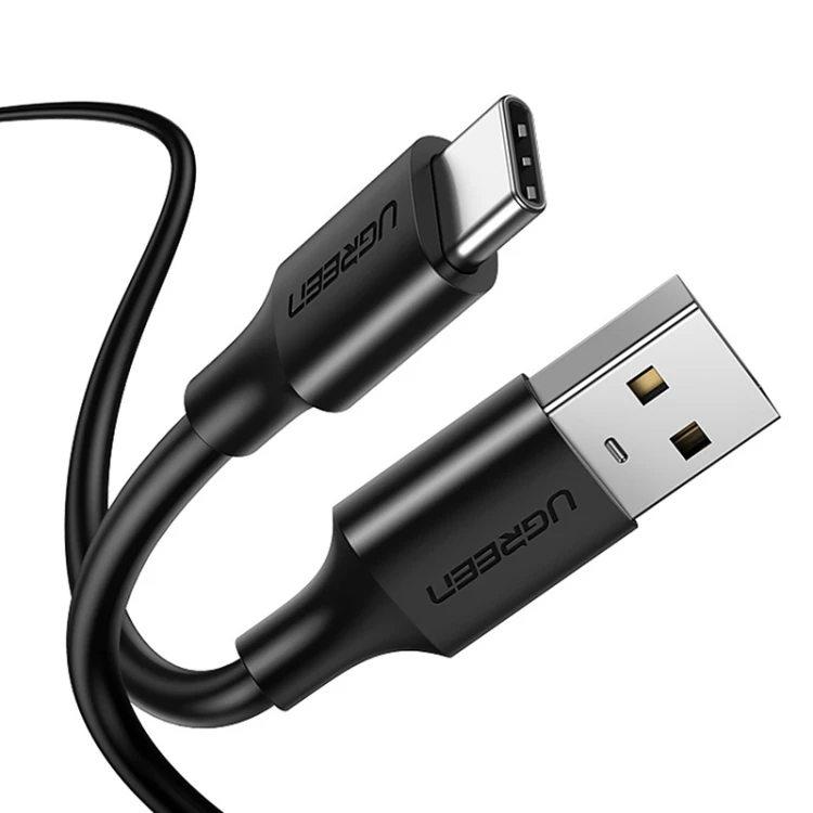 Kabel UGREEN US287 USB-A-USB-C 0.5m (czarny)