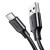 Kabel UGREEN US287 USB-A-USB-C 0.5m (czarny)