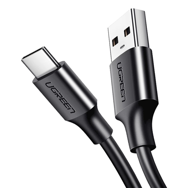 Kabel UGREEN US287 USB-A-USB-C 0.5m (czarny)