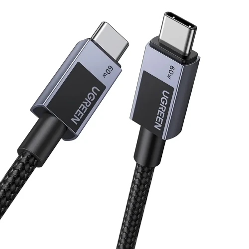 Kabel UGREEN L524 USB-C-USB-C 3m 60W (szary)