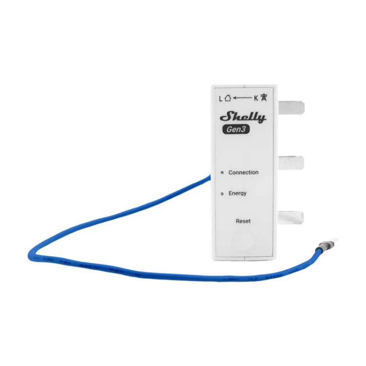 Miernik energii SHELLY 3EM-63T Gen3 Wi-Fi (płaski zacisk)