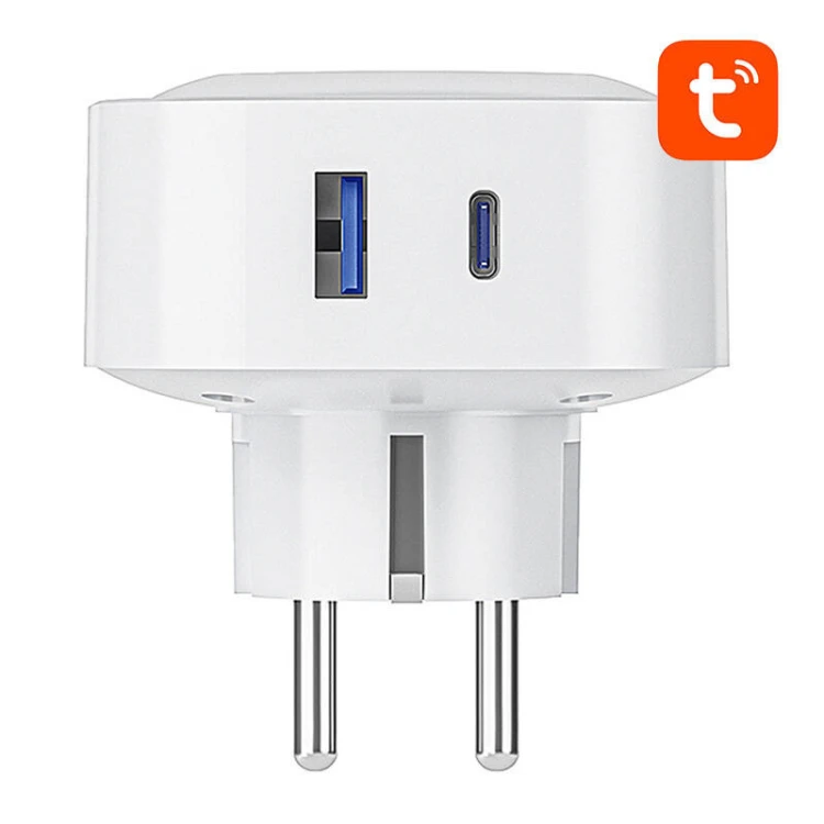 Gniazdko inteligentne GOSUND SP6 Wi-Fi/BT 16A USB-C 20W