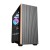 Obudowa komputerowa DARKFLASH DS900WS + 4 wentylatory (czarna)