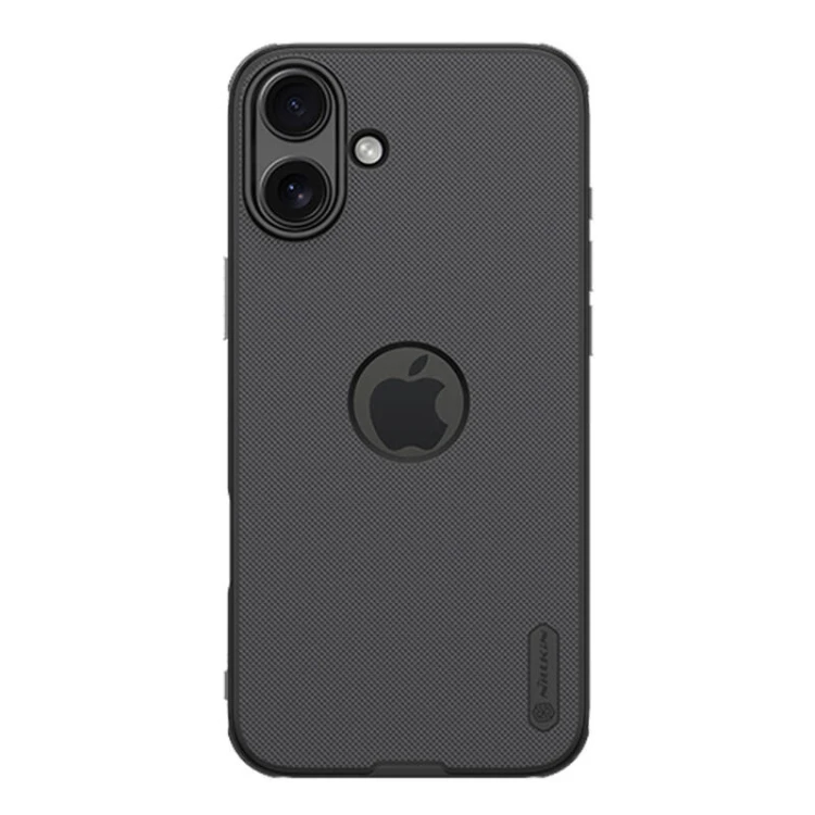 Etui NILLKIN Super Frosted Shield Pro do iPhone 16 Plus (czarne)