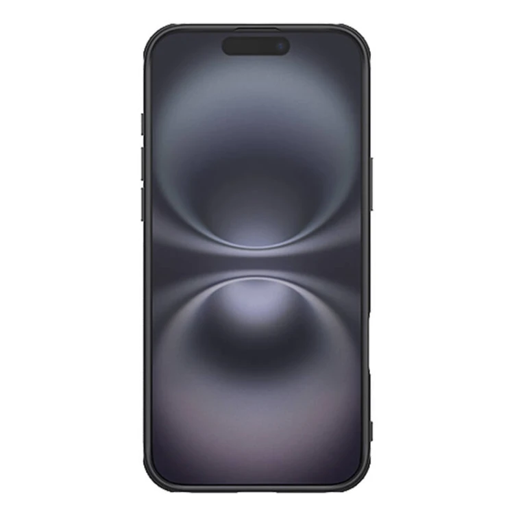 Etui NILLKIN Super Frosted Shield Pro do iPhone 16 Plus (czarne)