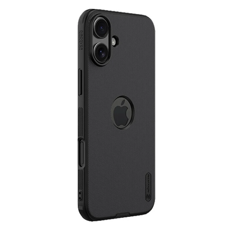 Etui NILLKIN Super Frosted Shield Pro do iPhone 16 Plus (czarne)