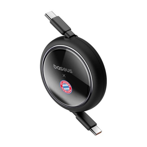 Kabel BASEUS Free2Pull USB-C-USB-C 100W (czarny)